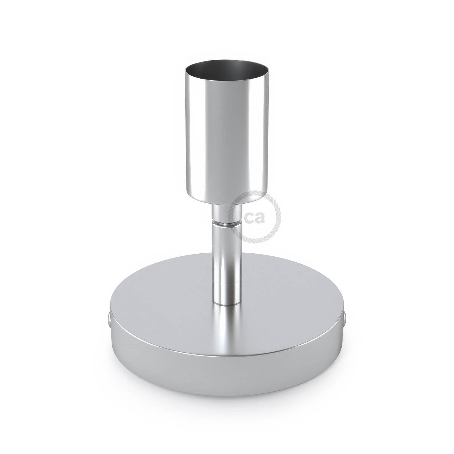 Fermaluce Metal 90°, the adjustable wall flush light - Chrome