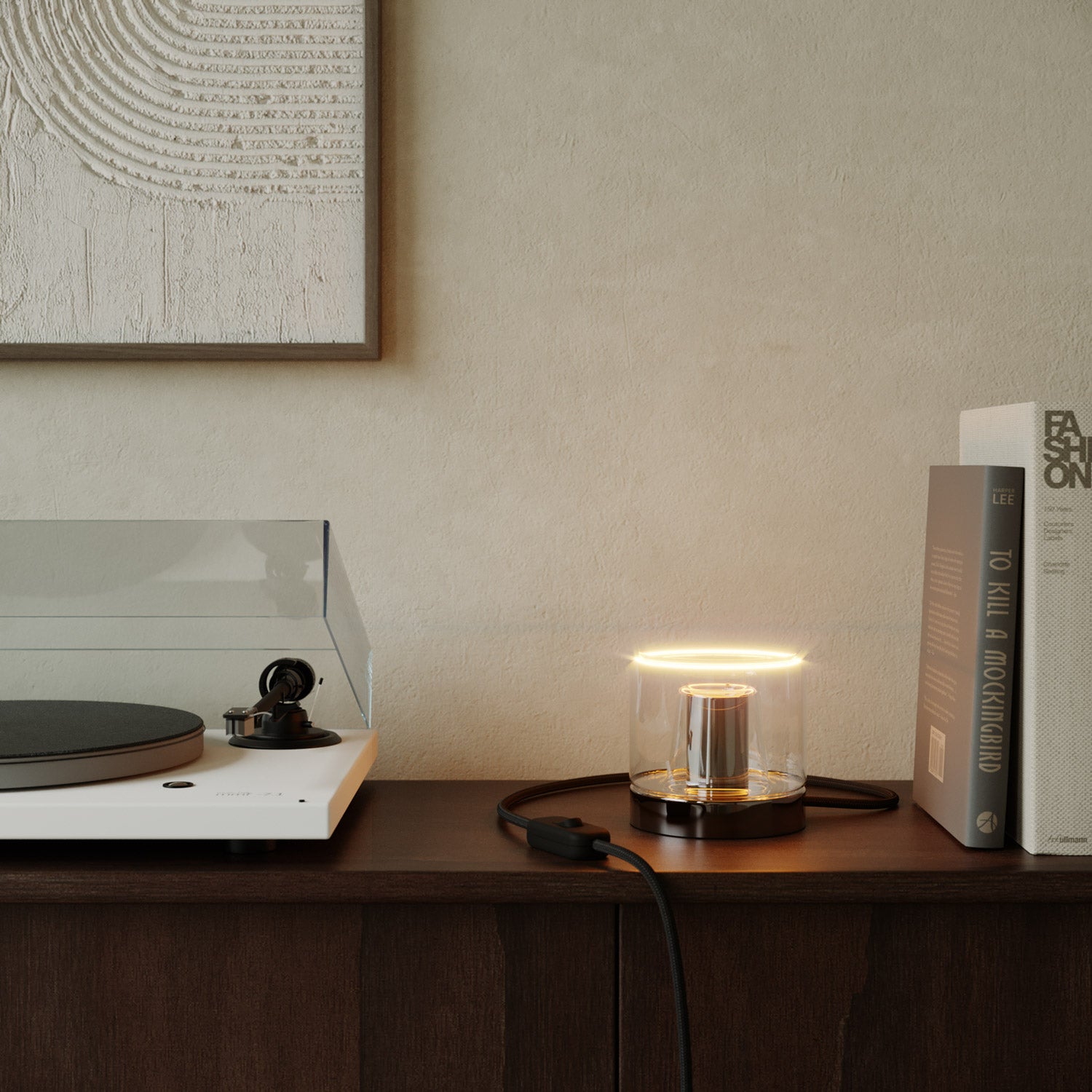 Posaluce Ghost table lamp - Black Pearl