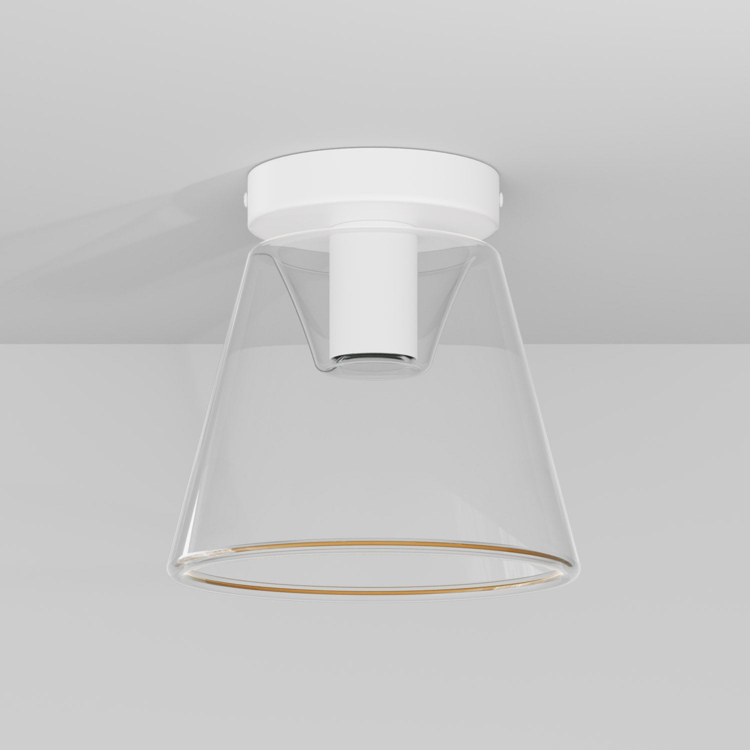 Fermaluce wall lamp Matt white with G01 bulb