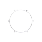 Cage Cerchio - Struttura per lampadari - Bianco S - Ø 40 cm