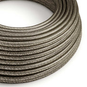Cloth Covered Wire - Gray Glitter RL03 - UL Listed