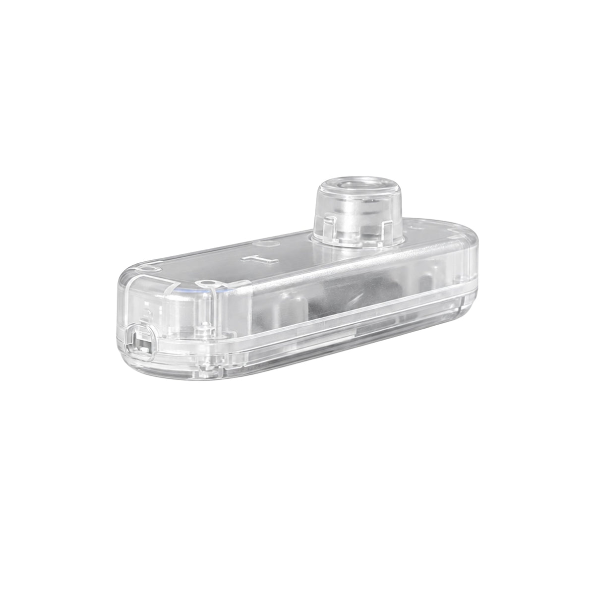 Dimmer universale per lampade da tavolo con pulsante rotativo per lampadine LED e incandescenza - Trasparente