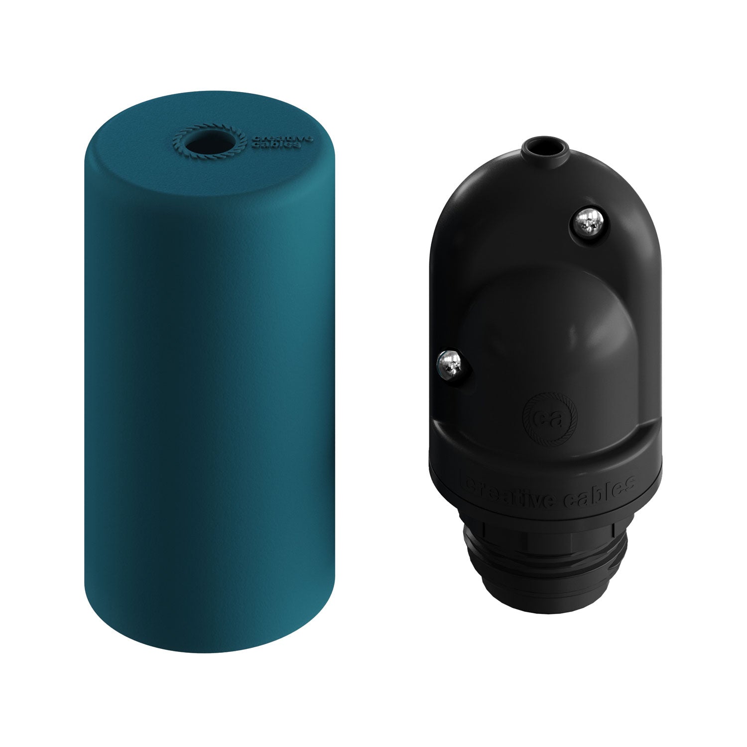 EIVA ELEGANT, E26 silicone socket kit - suitable for wet locations - Petrol