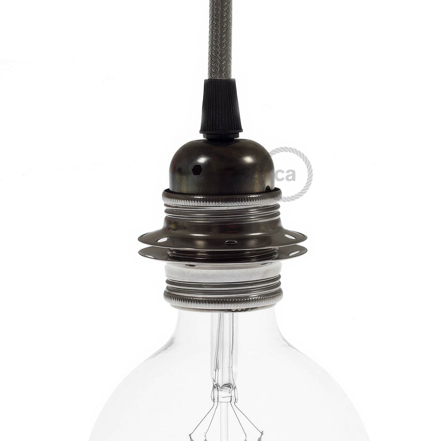 Handmade Ceramic E26 light bulb socket kit - Cookie Default Title