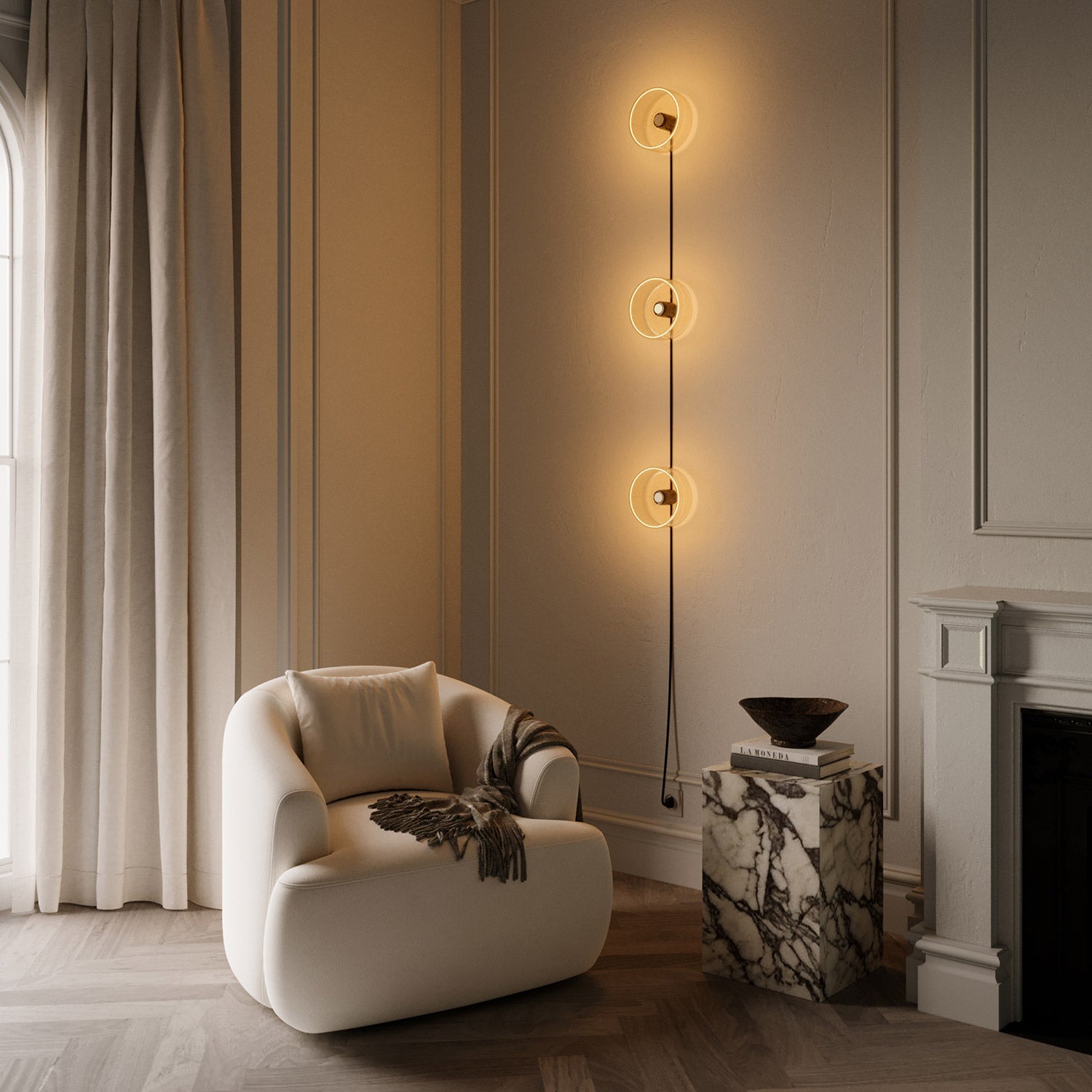 LED Clear Light Bulb Ghost Line CRI 90 Recessed Donut 5,5W 480Lm E26 2200K Dimmable - G02