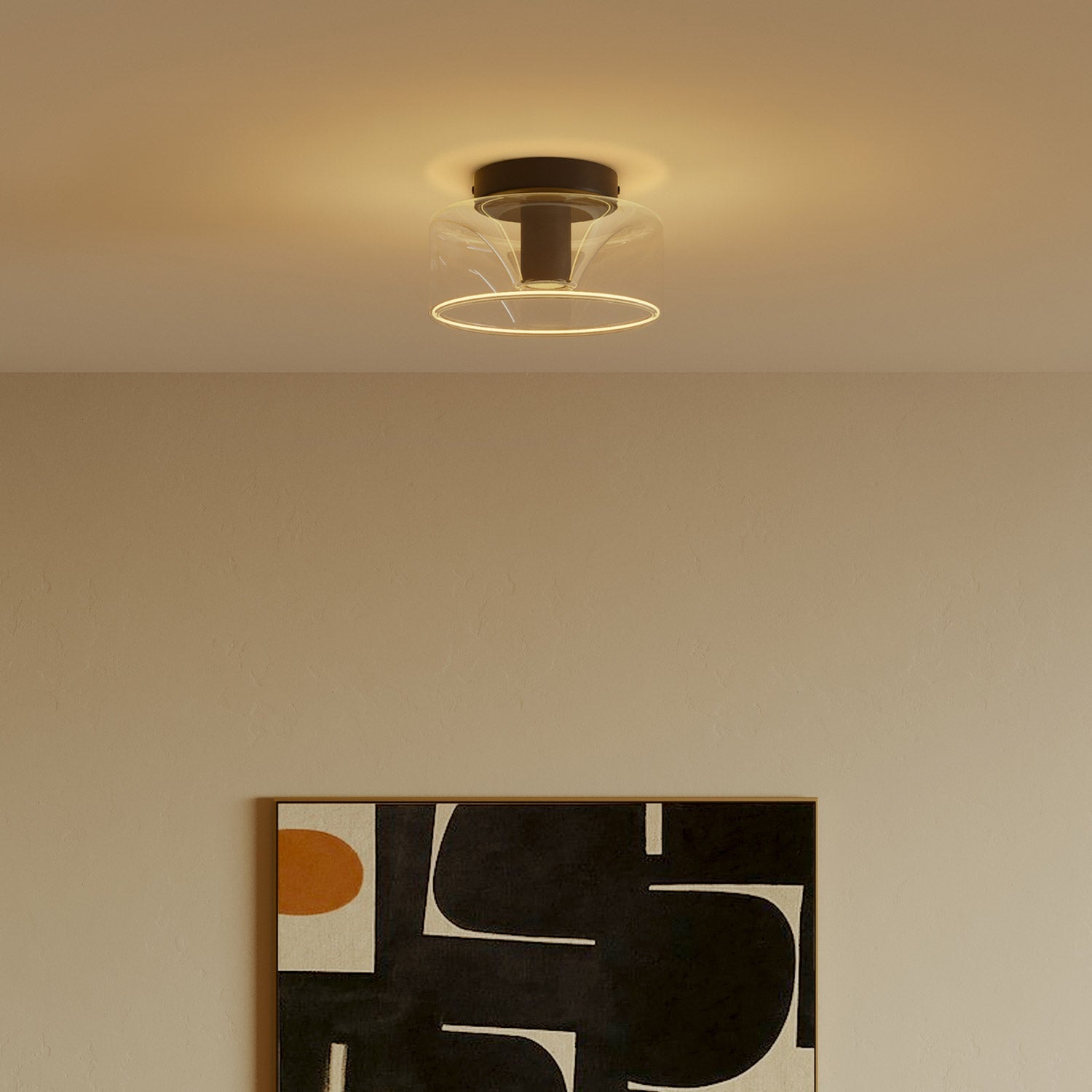 LED Clear Light Bulb Ghost Line CRI 90 Recessed Donut 5,5W 480Lm E26 2200K Dimmable - G02