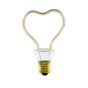 LED Light Bulb Clear Heart 8W 330Lm E26 2200K Dimmable - The Heart
