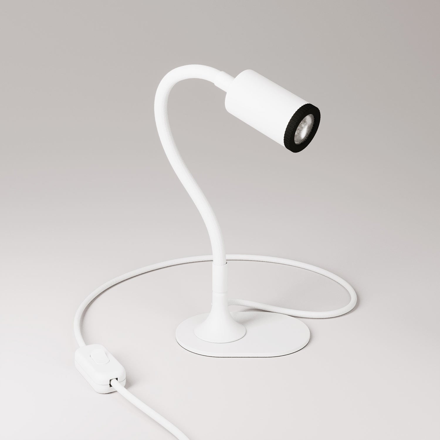 MAG-Y spotlight with adjustable extension - Matt white