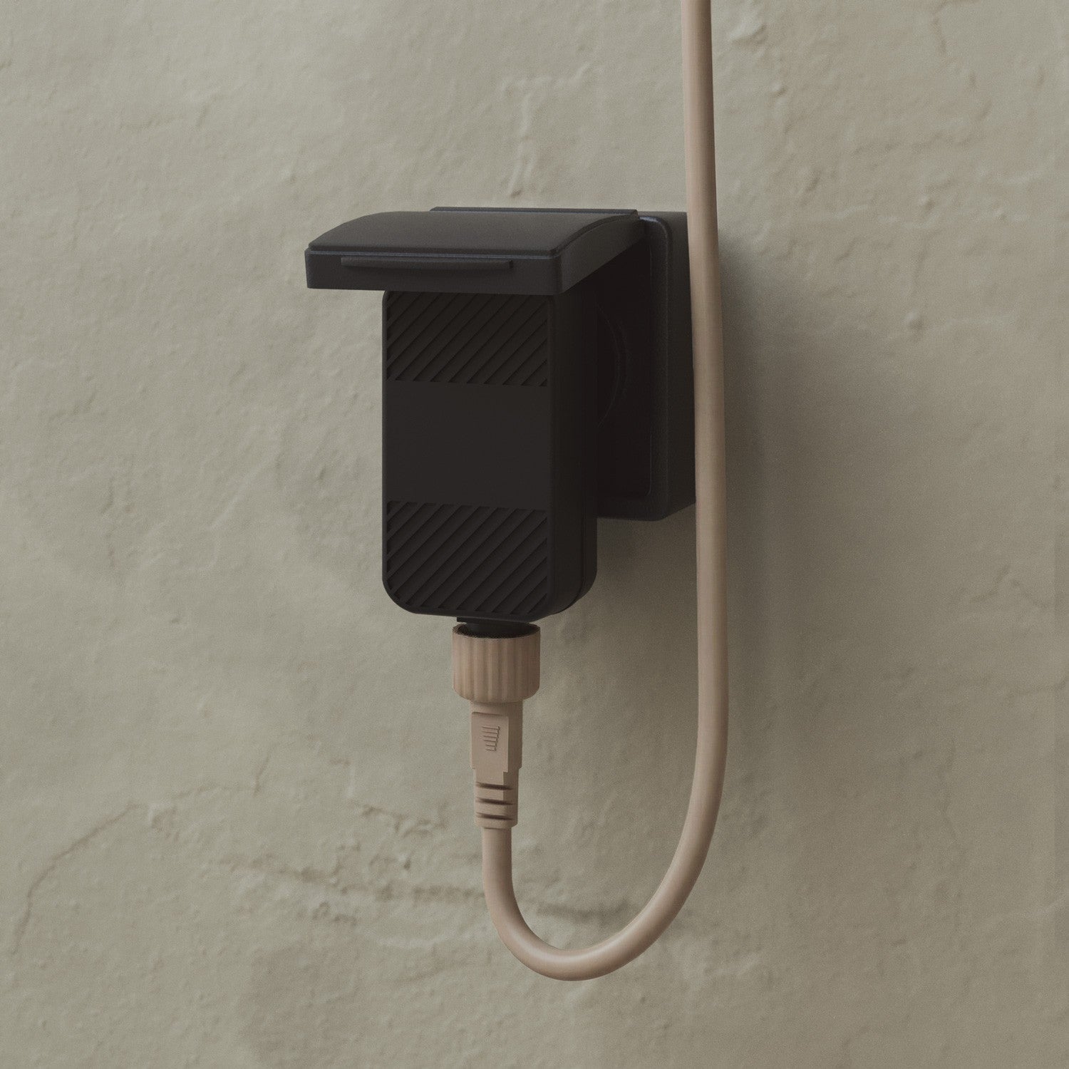 Outdoor 12-Light String Light for wet locations Desert Brown, Power supply with US plug - Marina12