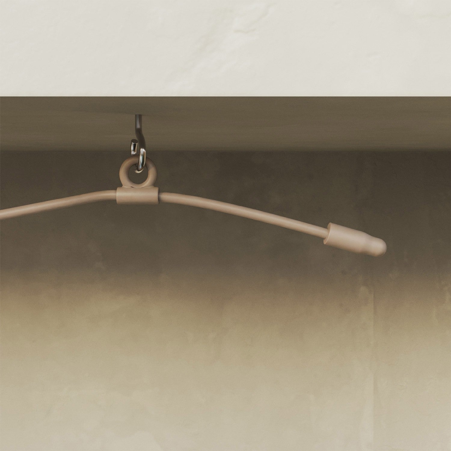 Outdoor 3-Light String Light for wet locations Desert Brown, Power supply with US plug - Marina3 Cherry