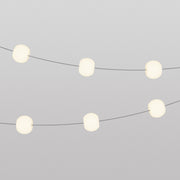 Outdoor 6-Light String Light for wet locations Gray, Power supply with US plug - Marina6 Cherry 70 cm