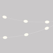 Outdoor 6-Light String Light for wet locations White Sand, Power supply with US plug - Marina6