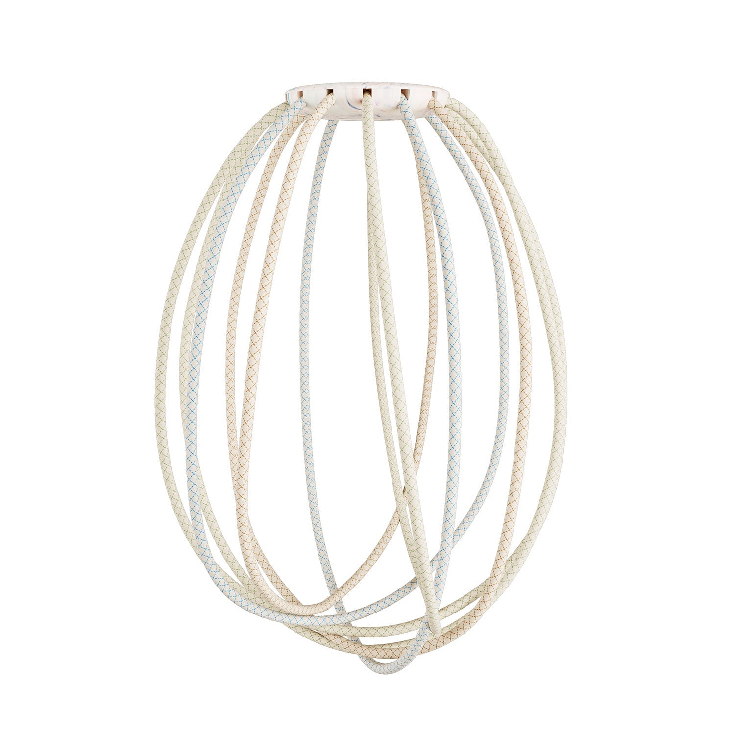 Paralume Cablò multicolor 100 cm e cavi Losanga