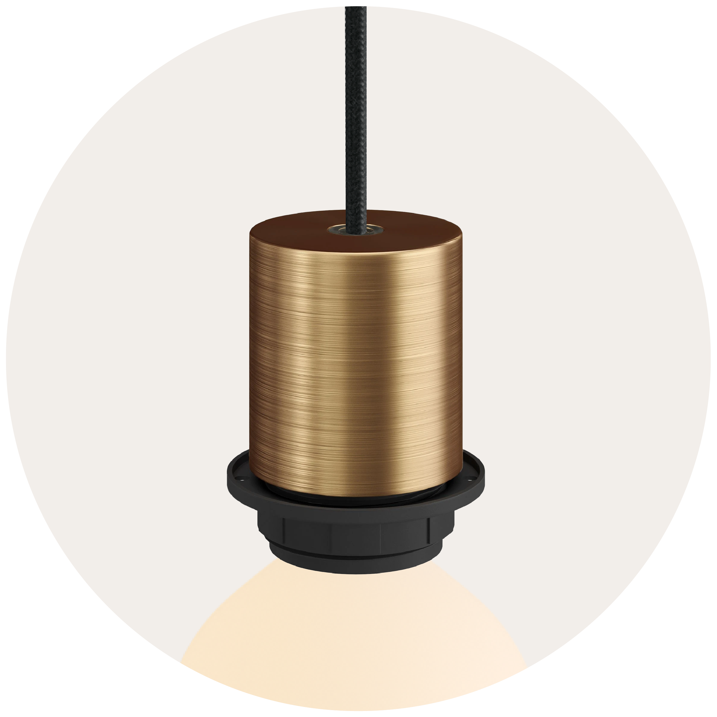 Portalampada per paralume