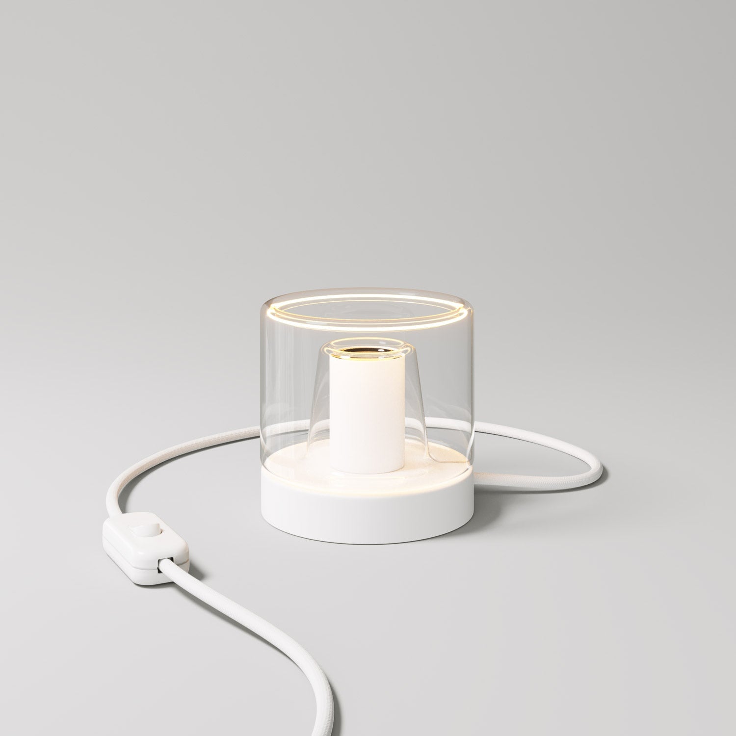 Posaluce Ghost table lamp - Matt white - Creative Cables