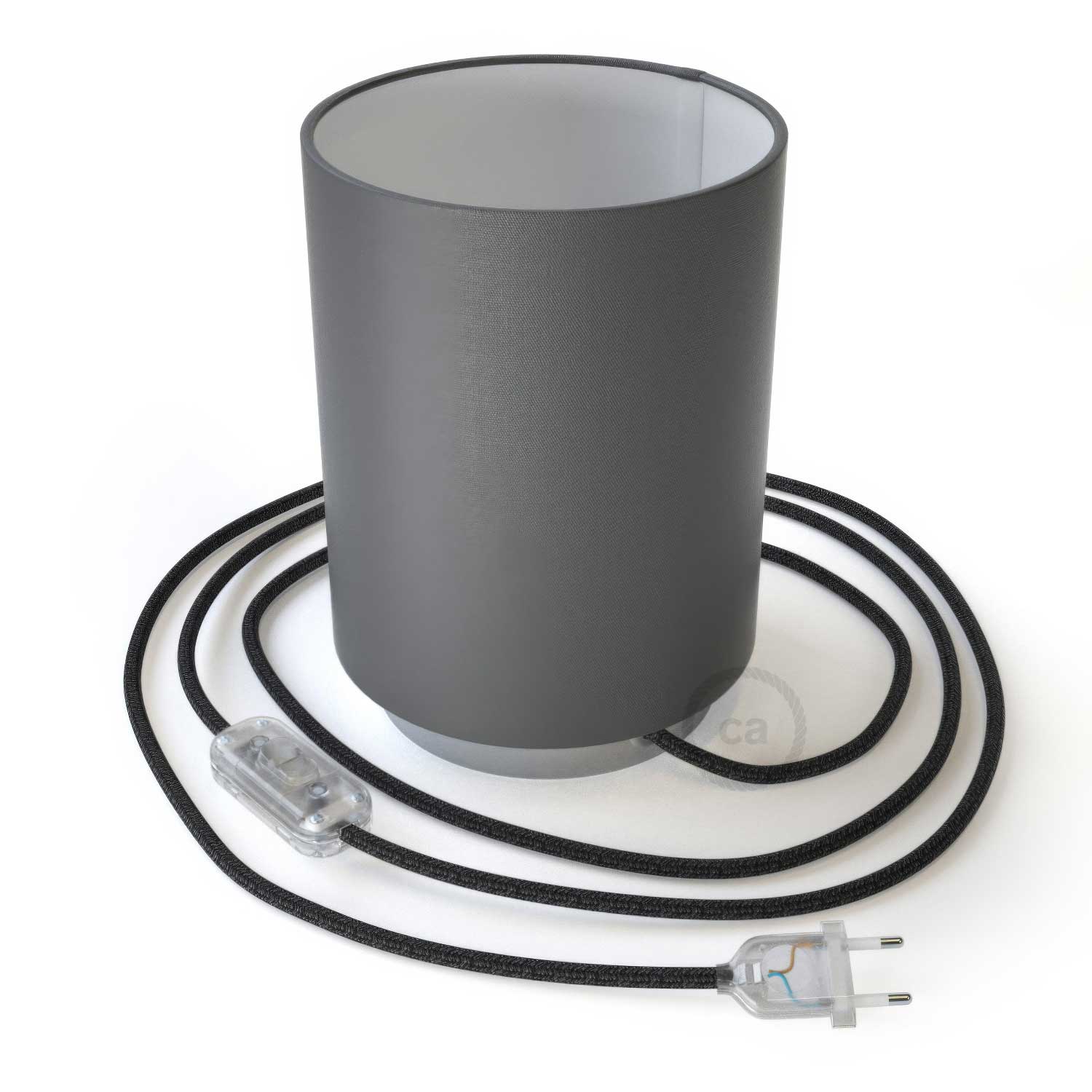 Posaluce metal base with Cilindro lampshade - Electra Pinguino