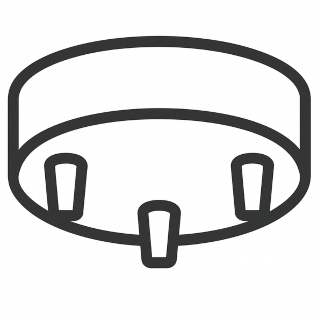 Décaler un lustre au plafond à partir du pavillon