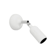 Silicone Fermaluce lamp with joint and built-in switch - White