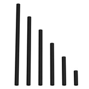 Metal extension tube for pendant or table lamps - Black